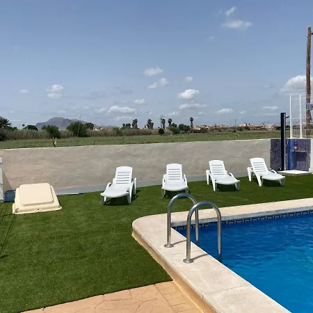 Dolores, Un Chalet Con Piscina Y Barbacoa En La Huerta Del Segura. * Catral